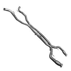Kooks Custom Headers - Kooks Custom Headers 25103301 GREEN Catted X-Pipe for 14-17 SS - Image 2