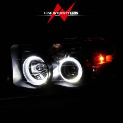 Anzo USA - Anzo USA 111490 Projector Headlight Set w/Halo forRam 1500/2500/3500 - Image 6
