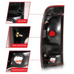Anzo USA - Anzo USA 311307 Taillight Assembly for 99-07 F250/F350 Super Duty - Image 5