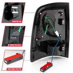 Anzo USA - Anzo USA 311318 LED Taillight Assembly - Image 5