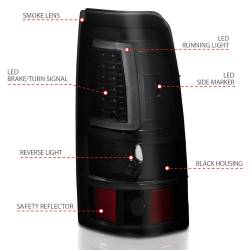 Anzo USA - Anzo USA 311331 LED Taillight Assembly - Image 4