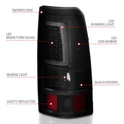 Anzo USA - Anzo USA 311334 LED Taillight Assembly - Image 4