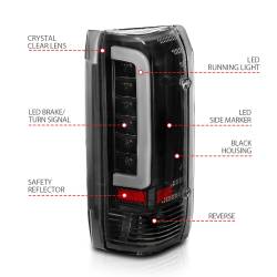Anzo USA - Anzo USA 311350 LED Taillight Assembly for 89-96 Bronco/F150/F250/F350 - Image 4