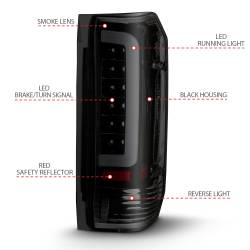 Anzo USA - Anzo USA 311351 LED Taillight Assembly for 89-96 Bronco/F150/F250/F350 - Image 4