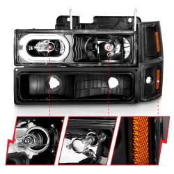 Anzo USA - Anzo USA 111507 Crystal Headlight Set - Image 3