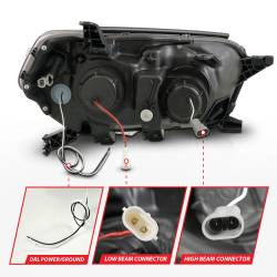 Anzo USA - Anzo USA 111602 Projector Headlight Set for 10-13 4Runner - Image 5