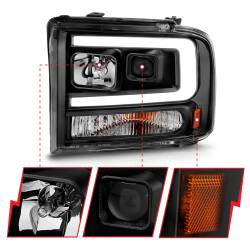 Anzo USA - Anzo USA 111551 Projector Headlight Set - Image 3