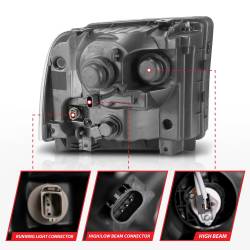 Anzo USA - Anzo USA 111551 Projector Headlight Set - Image 5