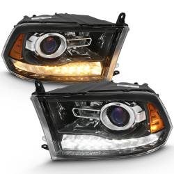 Anzo USA - Anzo USA 111439 Projector Headlight Set w/Halo - Image 1