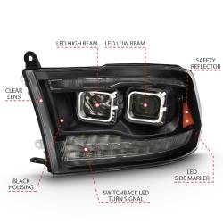 Anzo USA - Anzo USA 111464 LED Projector Headlight - Image 4