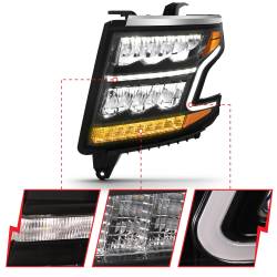 Anzo USA - Anzo USA 111478 LED Crystal Headlight - Image 3