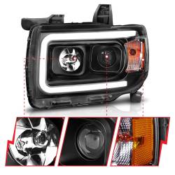 Anzo USA - Anzo USA 111381 Projector Headlight Set for 15-22 Canyon - Image 3