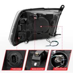 Anzo USA - Anzo USA 111404 Projector Headlight Set - Image 5
