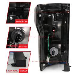 Anzo USA - Anzo USA 311285 Taillight Assembly for 15-17 F150 - Image 5