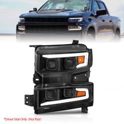 Anzo USA - Anzo USA 111566-L LED Projector Headlight for 19-21 Silverado 1500 - Image 1