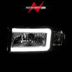 Anzo USA - Anzo USA 111555 LED Crystal Headlight for 94-02 RAM 2500/3500 - Image 6