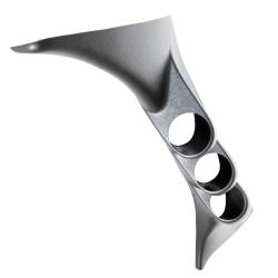 AutoMeter - AutoMeter 17320 Full Triple A-Pillar Gauge Mount 2-1/16" for 03-08 Ford E-Series - Image 1