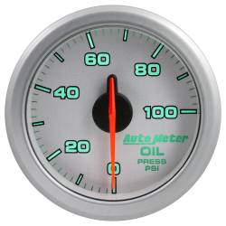 AutoMeter - AutoMeter 9152-UL Air Core AirDrive Oil Pressure Gauge Silver 100PSI 2-1/16" - Image 5