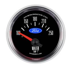 AutoMeter - AutoMeter 880822 Electric Water Temperature Gauge 2-1/16" for 100-250 Ford - Image 1