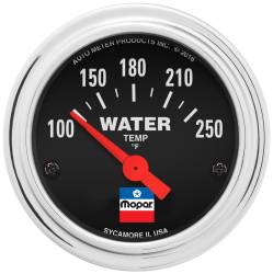 AutoMeter - AutoMeter 880787 Mopar Classic Electric Water Temp Gauge 100-250?F 2" SSE - Image 1
