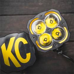KC Hilites - KC HiLiTES 30570 Bezel Ring Flex Era-4 Gold 1PC - Image 4