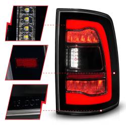 Anzo USA - Anzo USA 311470 Smoke Black LED Taillight Assembly for 09-18 RAM 1500 - Image 3