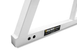 RealTruck Backrack - Backrack 14700W White Open Rack for 99-26 Ford F250/F350/F450 Super Duty - Image 1