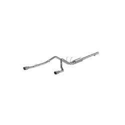 MBRP Exhaust - MBRP Exhaust S5146AL AL 3" Cat-Back 2.5" Dual Split Rear Exit for 09-24 RAM 1500 - Image 1