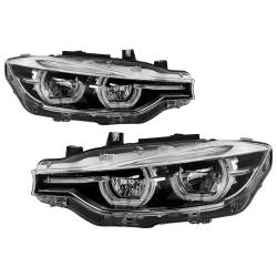 Spyder Auto - Spyder Auto 9948534 Full LED Projector Headlights Chrome - Image 1
