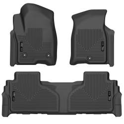 Husky Liners - Husky Liners 99241 Weatherbeater Front & 2nd Seat Floor Liners Footwell Coverage - Image 1