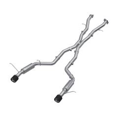 MBRP Exhaust - MBRP Exhaust S51053CF T304 3" Cat-Back Dual Rear Exit for 18-26 Durango SRT - Image 1
