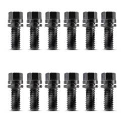 Proform - Proform 66751 Wedge-Locking Header Bolts Hex Head 3/8"x3/4" Black Oxide 12Pc - Image 1