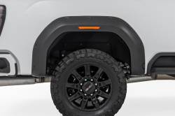 Rough Country Suspension Systems - Rough Country F-G12011A-GBA Pocket Fender Flares Onyx Black for 20-26 Sierra HD - Image 2