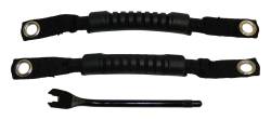 RT Offroad - RT Offroad RT27017 Nylon Black Interior 2Pc Door Handle Set for Jeep Wrangler TJ - Image 1