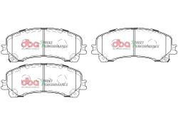 Disc Brakes Australia - Disc Brakes Australia DB15000SP DBA Street Performance Front Brake Pads - Image 2
