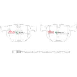Disc Brakes Australia - Disc Brakes Australia DB1694SP DBA Street Performance Rear Brake Pads - Image 2