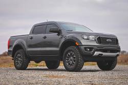 Rough Country Suspension Systems - Rough Country Pocket Fender Flares Black 19-24 Ford Ranger 6' F-F11201A-G1 - Image 3