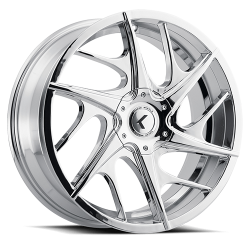 Kraze Wheels - Kraze Wheels KR141 Cray 20x8.5 5x115/120 20mm Chrome KR141-2818C20 - Image 1