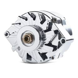 Proform 66445.1N 100 AMP 1-Wire Style Alternator Chrome for SB/BB Chevy V8