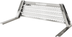 Highway Products - Highway Products 4030-050 Honeycomb Full Wave Polished Aluminum Upright/Center - Image 2