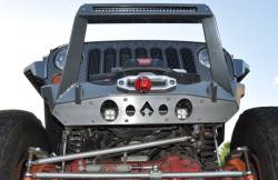Artec Industries - Artec JK2308 Front Aluminum Bumper Rock Guard for 07-18 Jeep Wrangler JK - Image 5