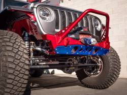 Artec Industries - Artec JJ8045 Mid-Tube Stinger Front Bumper w/Aluminum Skid for 07+ Jeep JK/JL/JT - Image 3