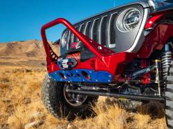 Artec Industries - Artec JJ8045 Mid-Tube Stinger Front Bumper w/Aluminum Skid for 07+ Jeep JK/JL/JT - Image 4