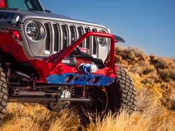 Artec Industries - Artec JJ8045 Mid-Tube Stinger Front Bumper w/Aluminum Skid for 07+ Jeep JK/JL/JT - Image 5