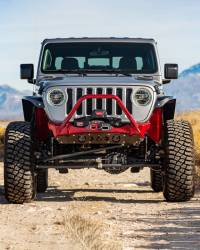 Artec Industries - Artec JJ8045 Mid-Tube Stinger Front Bumper w/Aluminum Skid for 07+ Jeep JK/JL/JT - Image 9