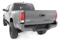 Rough Country Suspension Systems - Rough Country 41009A BA2 Side Step Bars Black for 05-23 Toyota Tacoma Double - Image 4