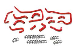 HPS Performance - HPS 57-1805-RED High Temp Ancillary Coolant Hoses for 02-03 Subaru Impreza WRX - Image 1