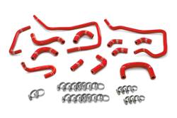 HPS Performance - HPS 57-1806-RED High Temp Ancillary Coolant Hoses for 2004 Subaru Impreza WRX - Image 1
