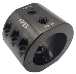 Apex Chassis - Apex Chassis DC2.125-B 2.125" ID Stabilizer Clamp Black w/Hardware for ATS Std - Image 1