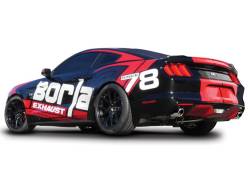 Borla - Borla 140590 S-Type Cat-Back Exhaust Single Split Rear Exit 15-17 Mustang GT 3.7 - Image 2